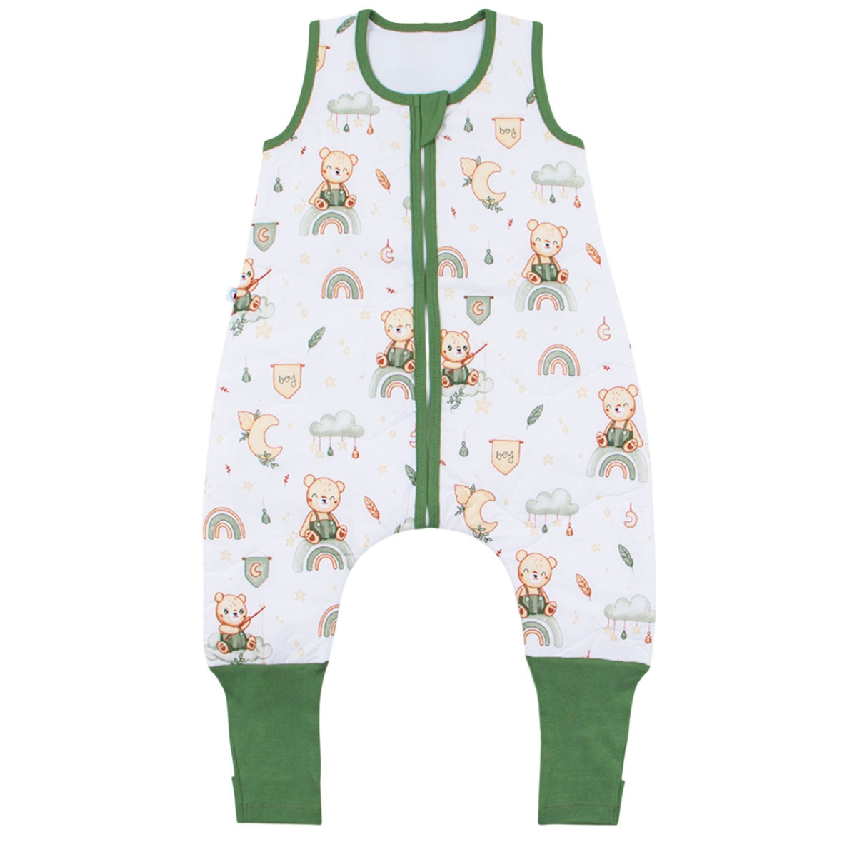 Пролетно-есенен спален чувал с крачета "Green bear"