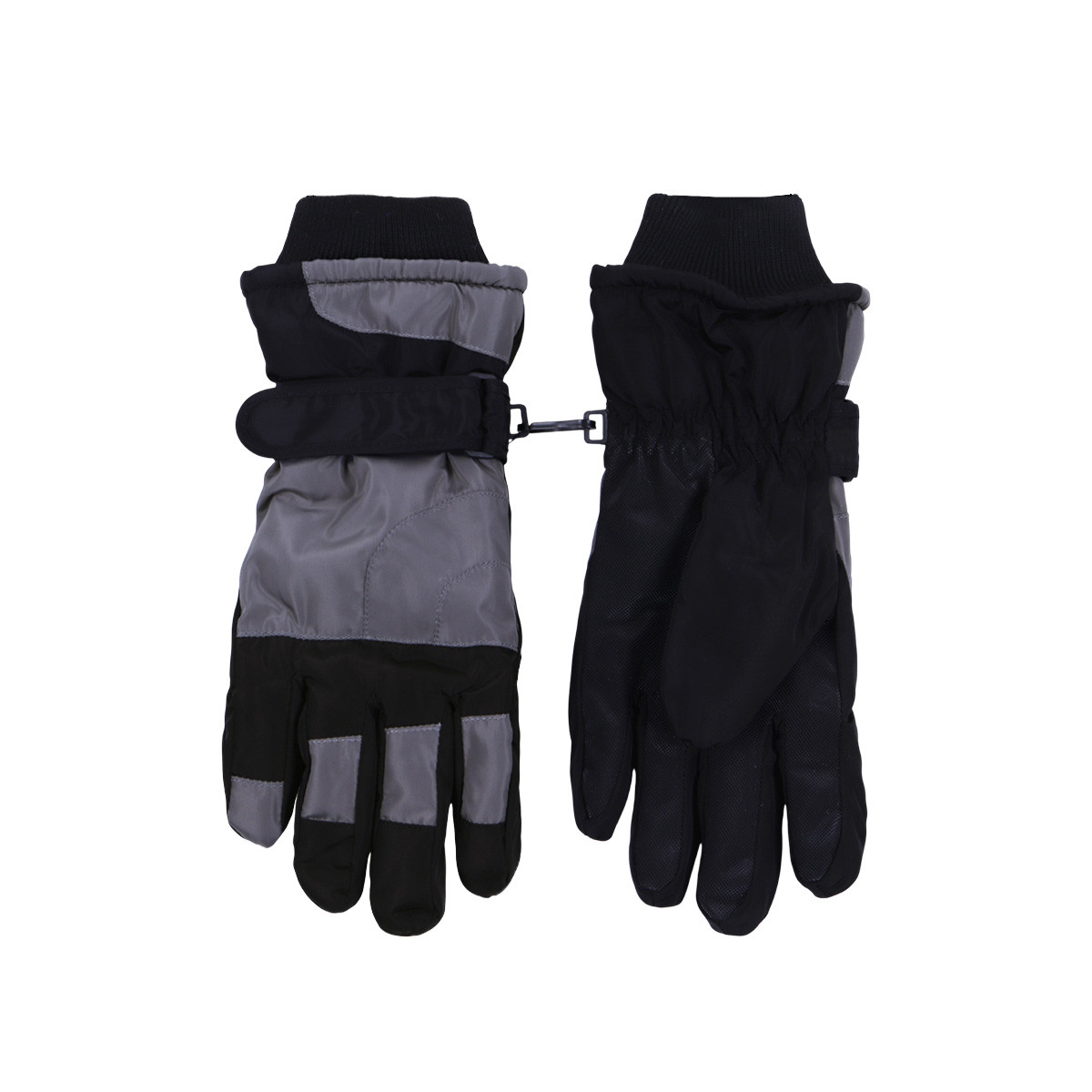 Ръкавици за ски с поларена подплата "Skier" в сиво