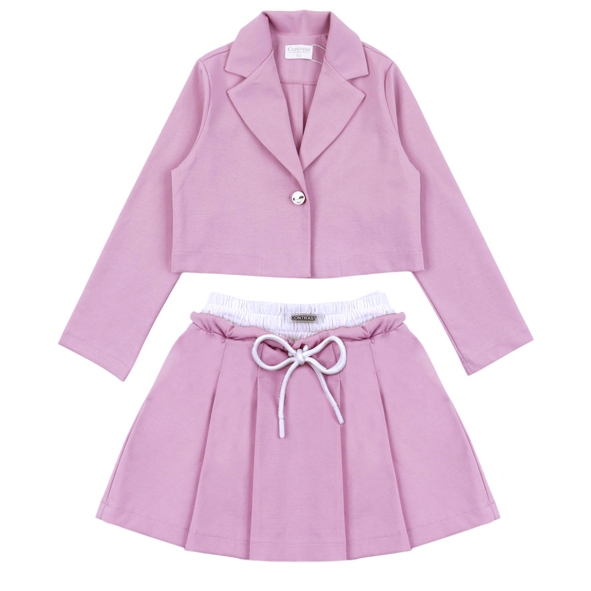 Спортно-елегантен комплект с пола