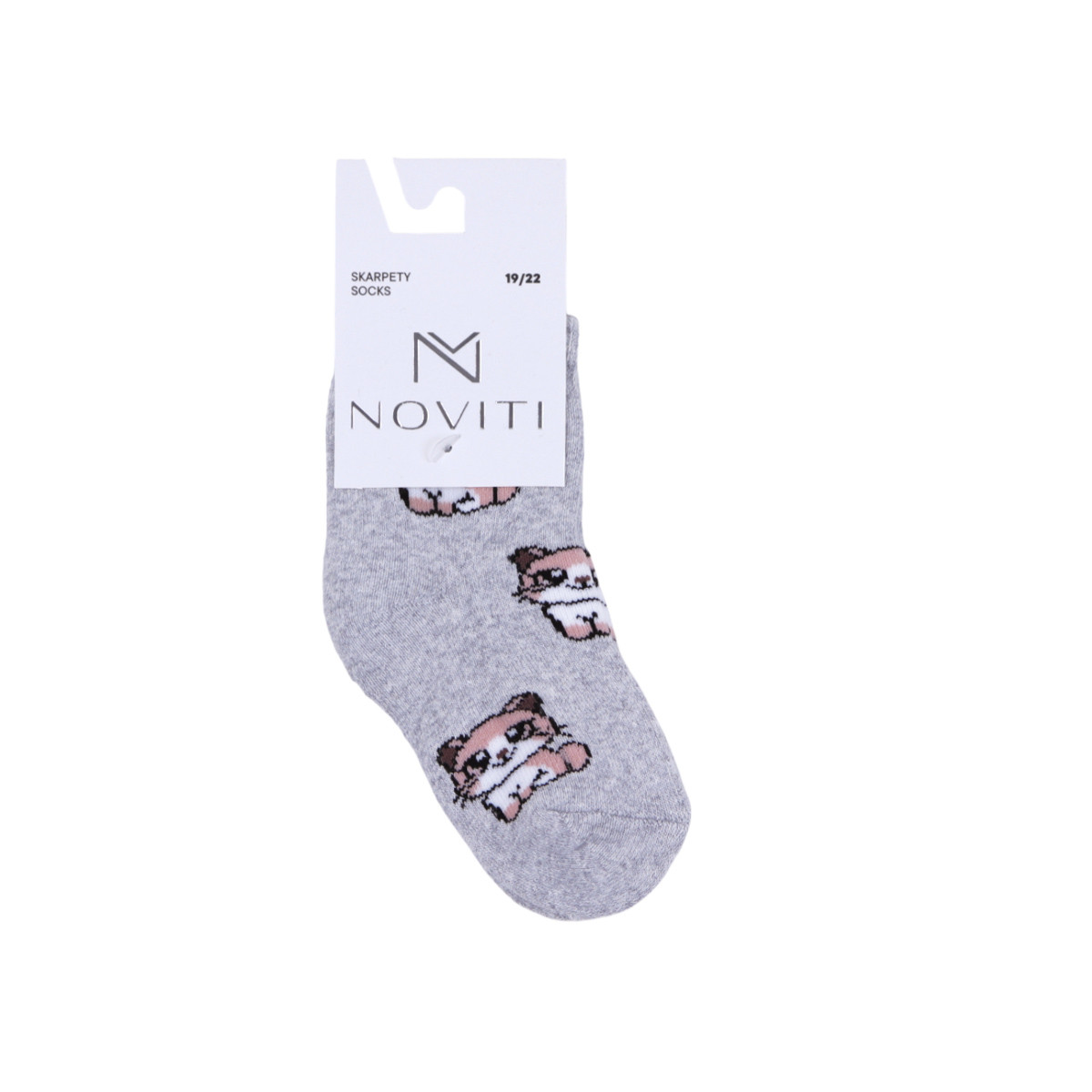 Детски термочорапи ''Cute'' в сив меланж