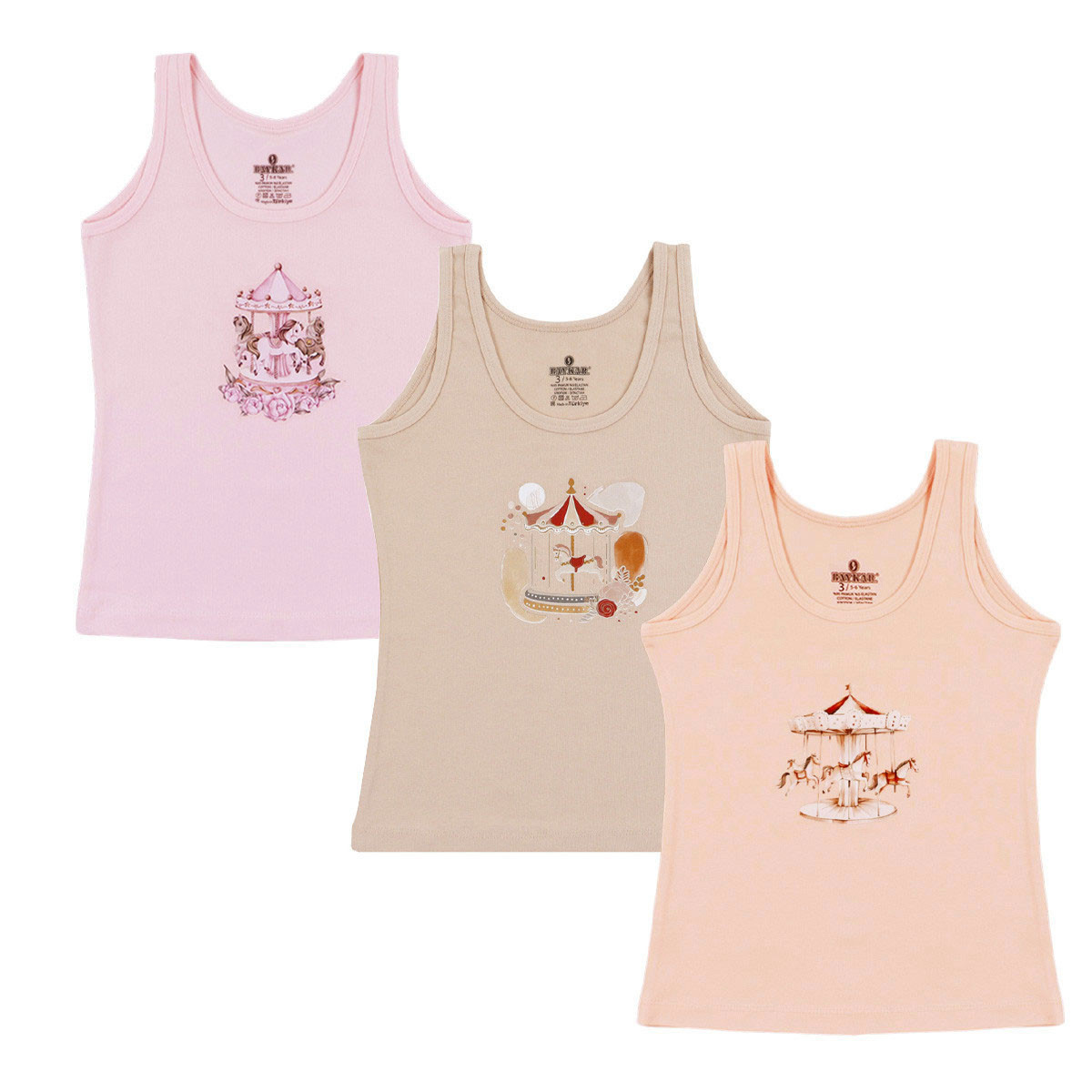 Тройка потници за момичета ''Carousel''