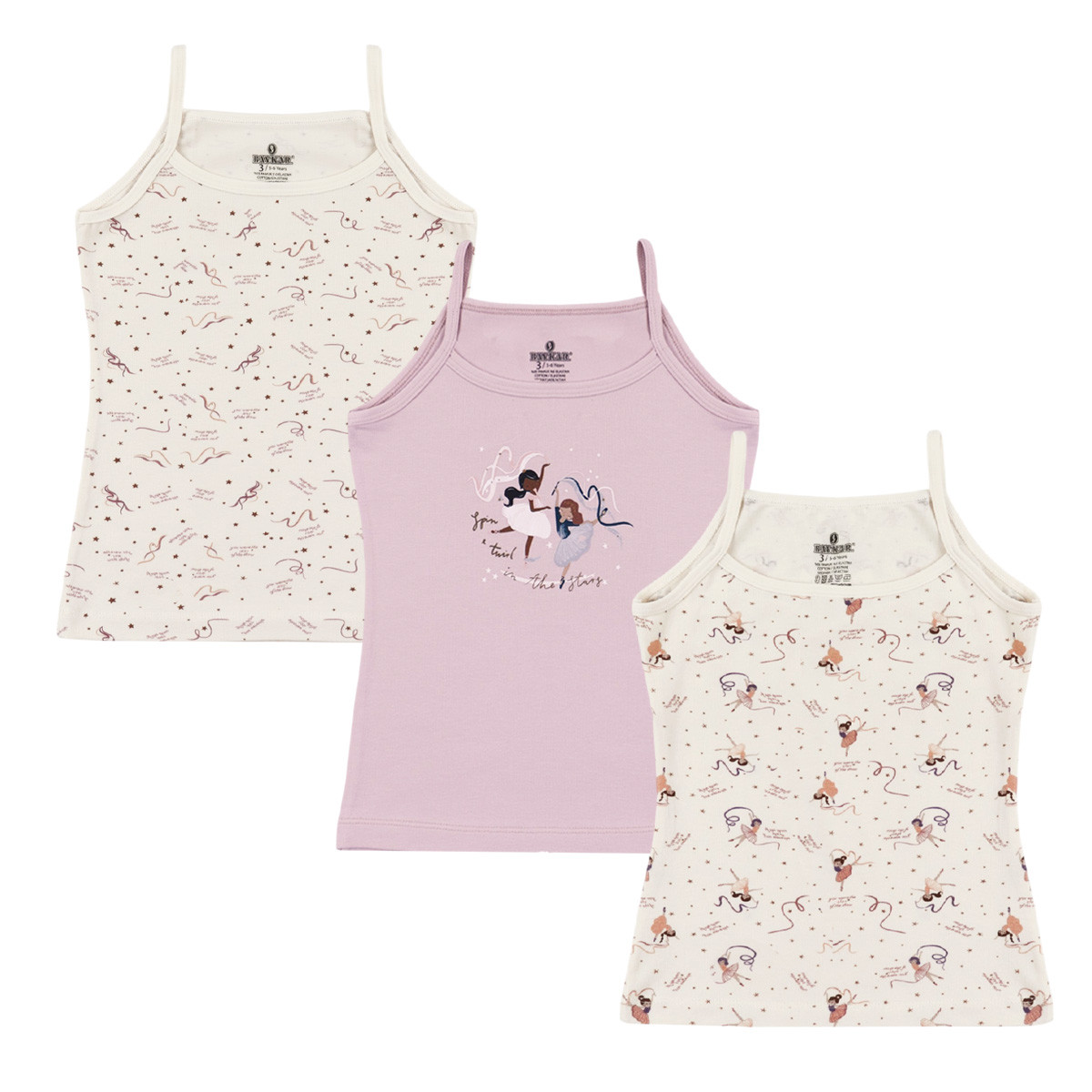 Тройка потници с тънки презрамки ''The show''