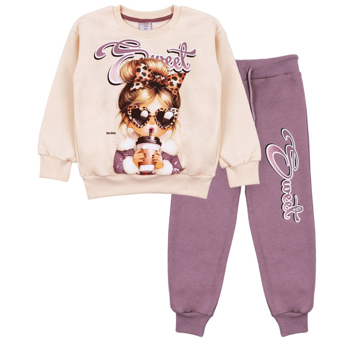 Детски ватиран комплект ''The girls''