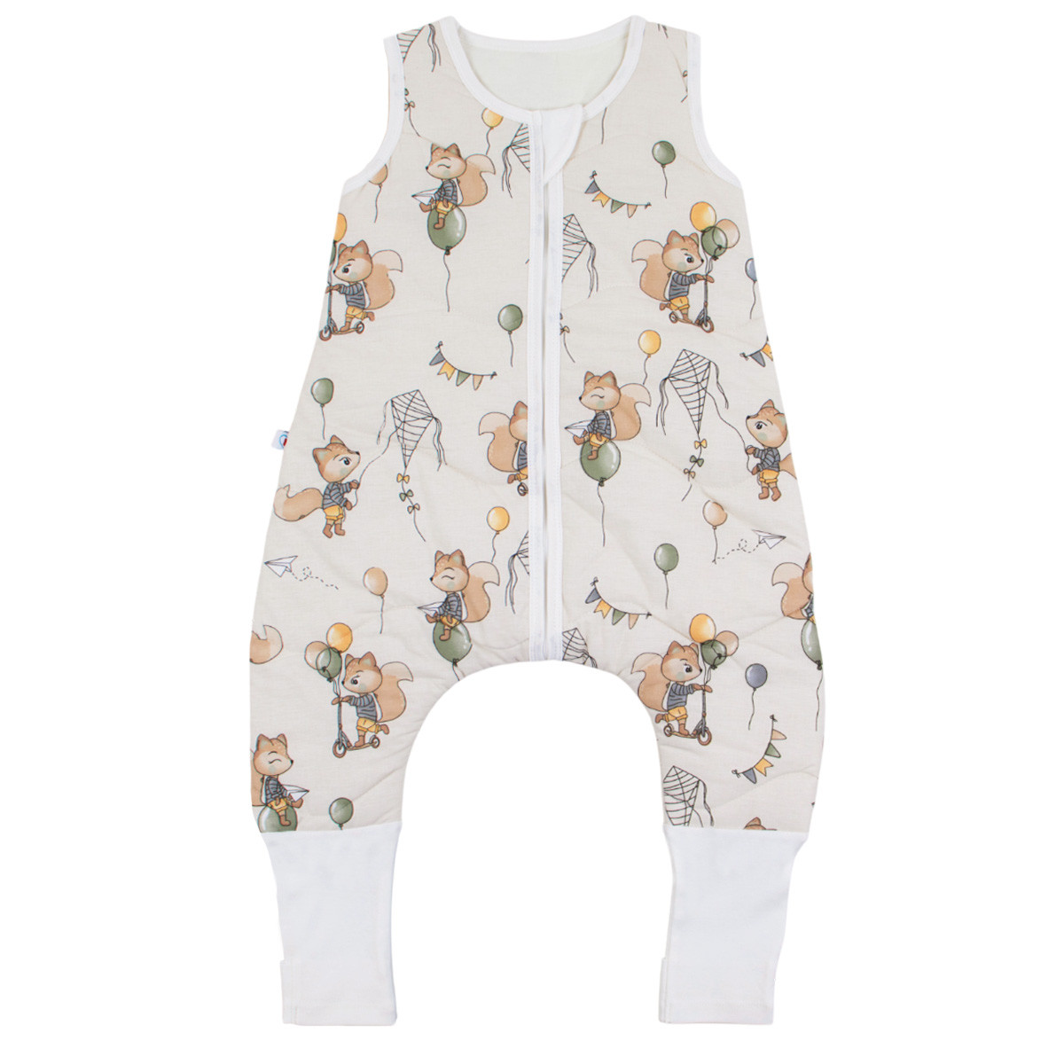 Зимен спален чувал с крачета "Happy fox"