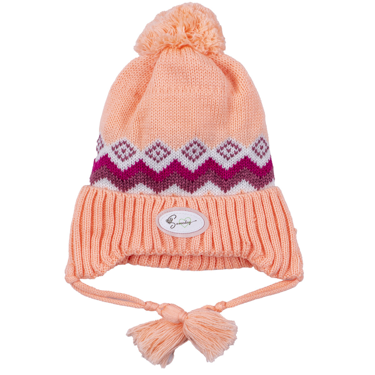 Зимна шапка "Someday" в цвят сиомга