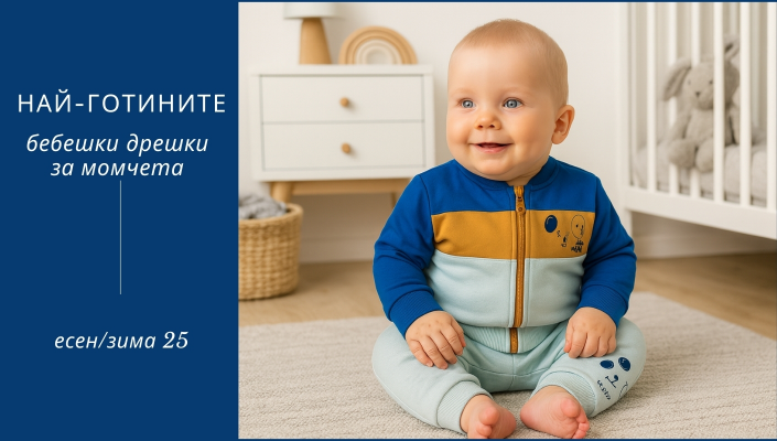 Бебе момче от 0 до 2 год.